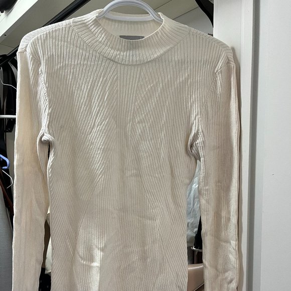 H&M White ribbed top - Picture 3 of 3